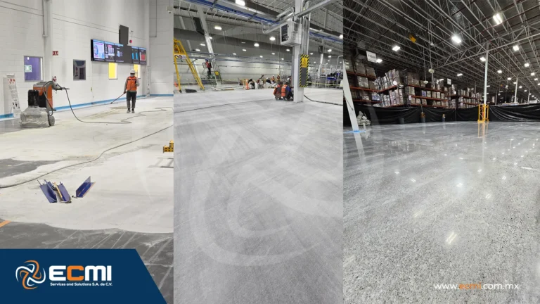 Desbastado, pulido y abrillantado de pisos